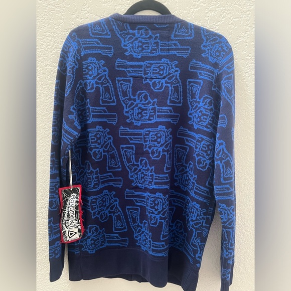 Monument vs the Masses Cardigan Blue Sz M NWT - Picture 10 of 10